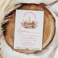 Floral Pink A new Chapter Begins Bridal Shower