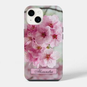 Floral Pink Cherry Blossoms Photography iPhone 14 Case