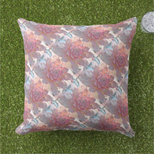 FLORAL/PINK COLOR CUSHION