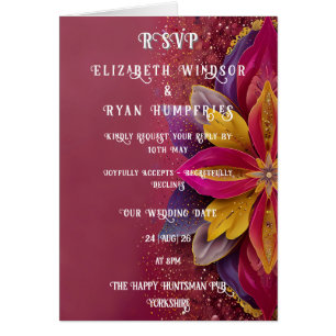 Floral Pink Elegance Wedding Collection