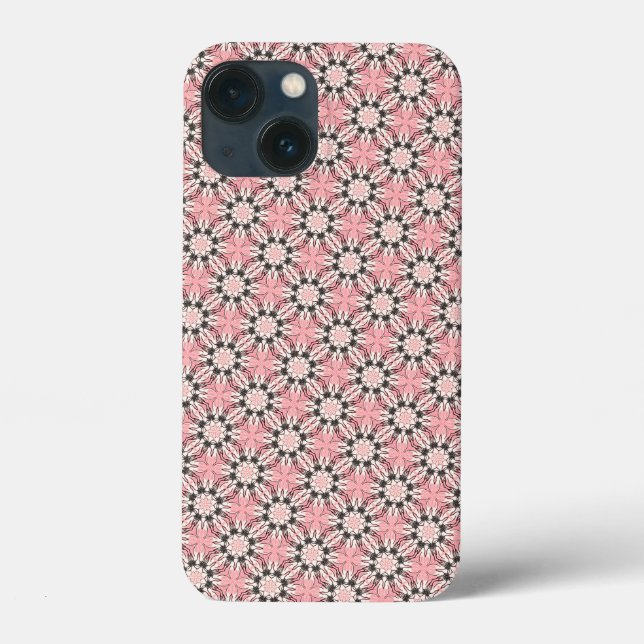Floral pink pattern Case-Mate iPhone case (Back)