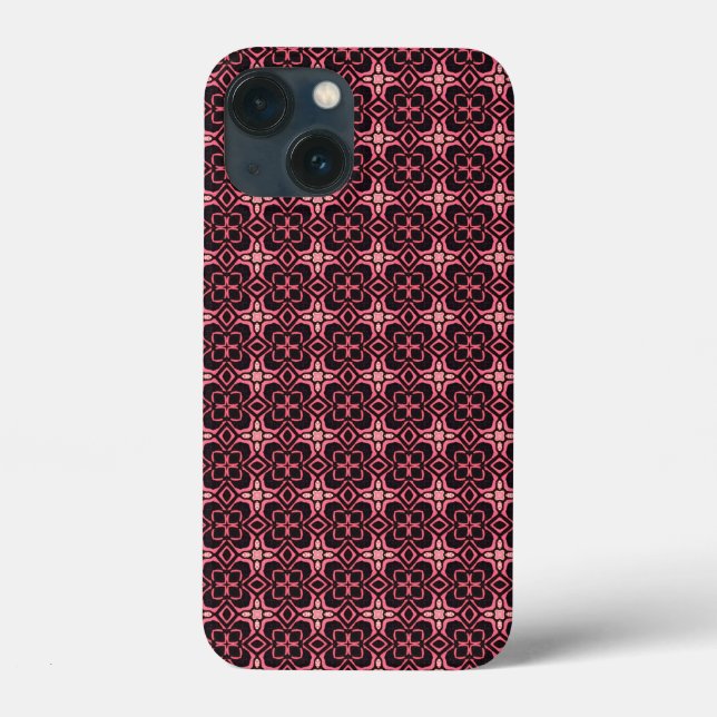 floral pink pattern Case-Mate iPhone case (Back)