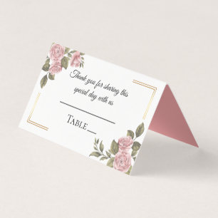 Floral Pink Peony Flower Elegant Wedding