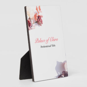 Floral Pink Plaque