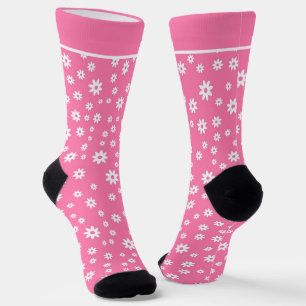 Floral Pink Socks