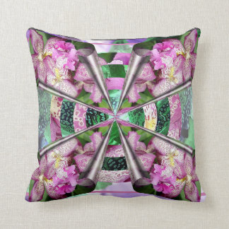 Floral Pinwheel Cushion