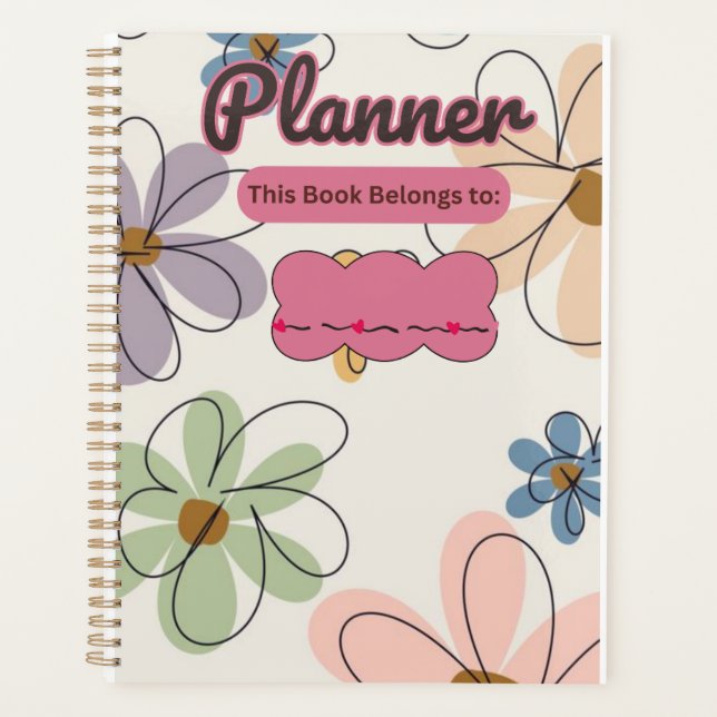 Floral Planner (Front)