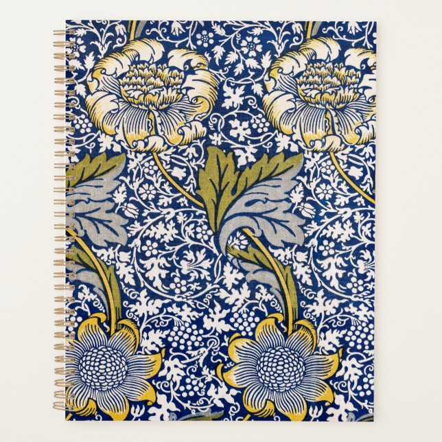 Floral Planner William Morris Art (Front)