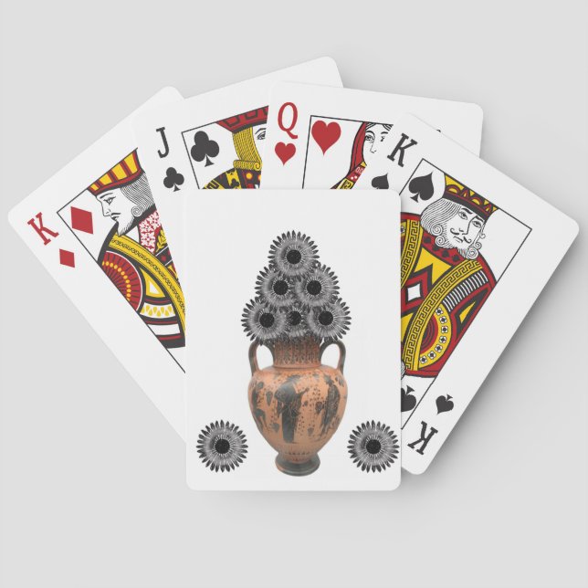 Floral Playing Card Deck (Back)