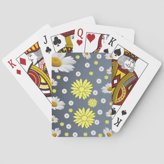 Floral Playing Card Deck (Back)