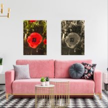 Floral Poppy Dreamer – Botanical Fantasy Art