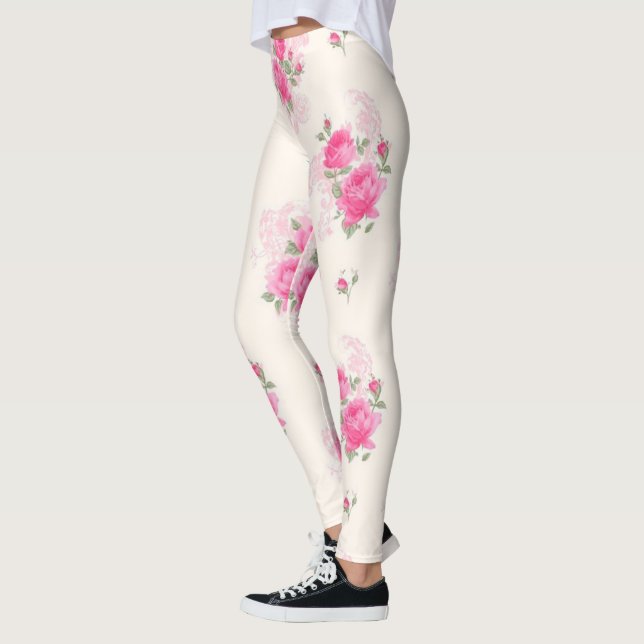 Floral Popular Leggings (Left)