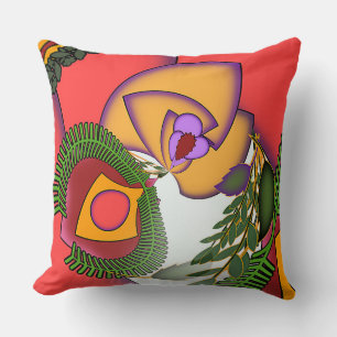 Floral Portrait Exploded Cushion