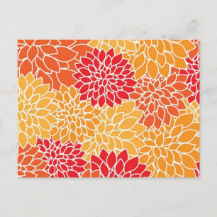 Floral Post Card