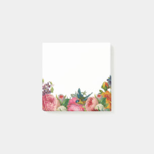 Floral Post-it Notes