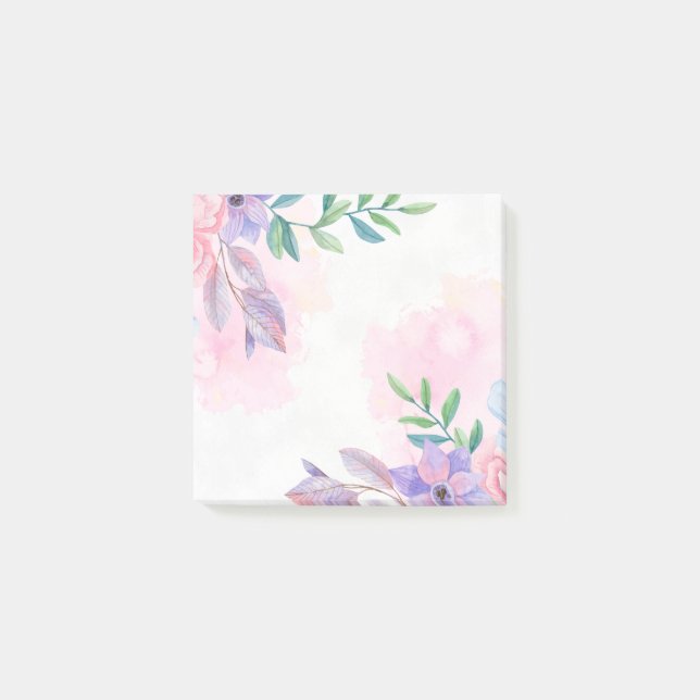 Floral Post-it-Notes Post-it Notes (Front)