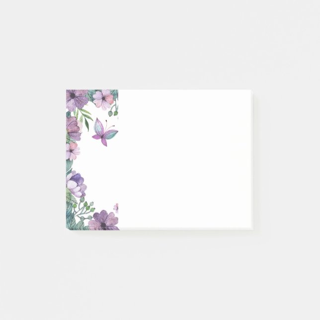 Floral Post-it-Notes Post-it Notes (Front)
