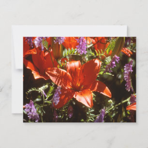 Floral Postcard