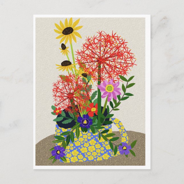 Floral Postcard (Front)
