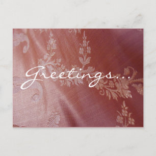 Floral Postcard - Customisable