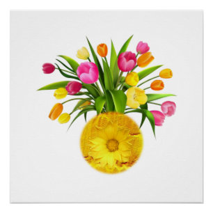 Floral Poster