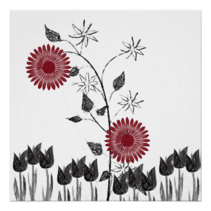 Floral Poster
