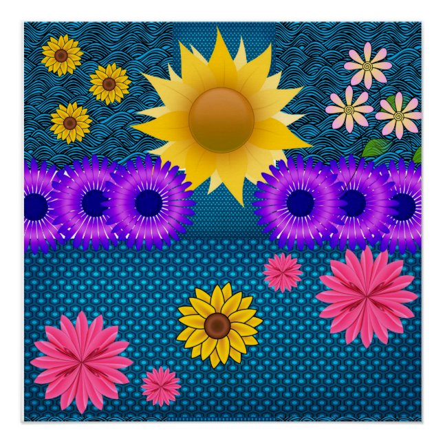 Floral Poster (Front)