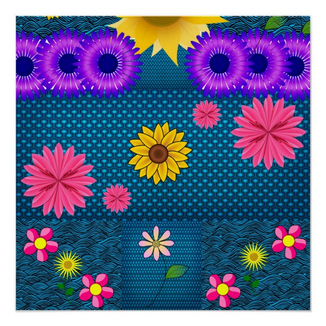 Floral Poster (Front)
