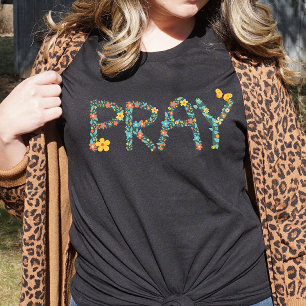 Floral Pray Women's T-Shirt