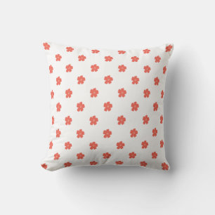 Floral Print Fabric Cushion