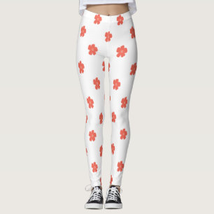 Floral Print Fabric Leggings