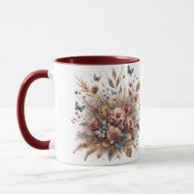 Floral print Mug