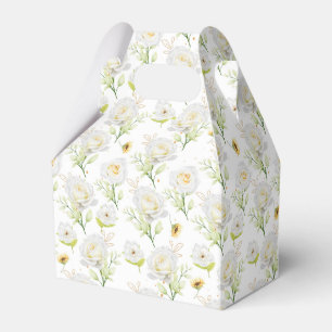 Floral Print Party Favour Box