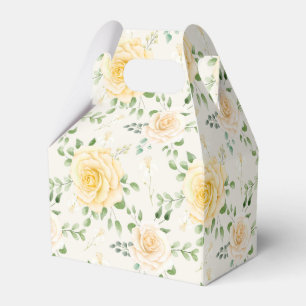 Floral Print Party Favour Box