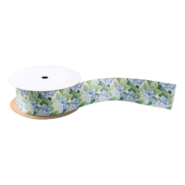 Floral Print Satin Ribbon (Spool)