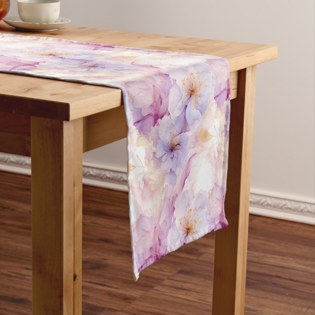 Floral Print Table Runner (In Situ)