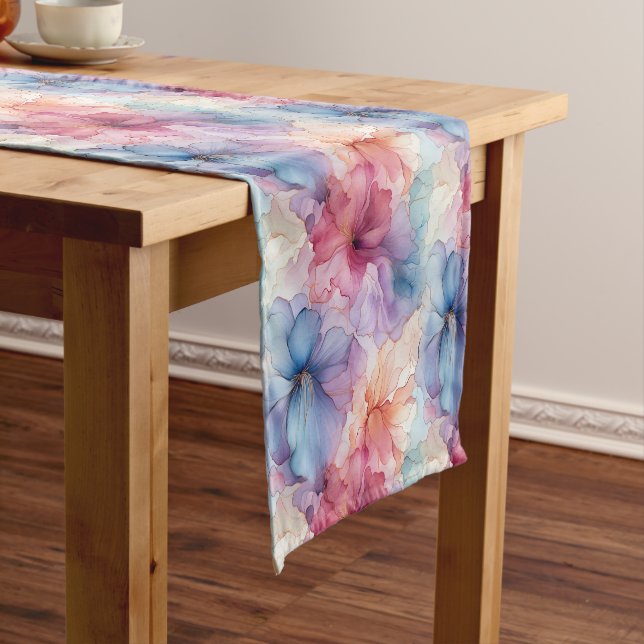 Floral Print Table Runner (In Situ)