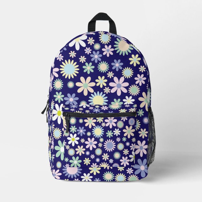 Floral Printed Backpack (Front)
