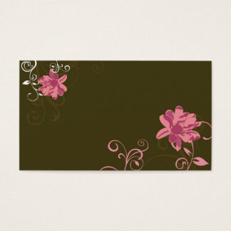Floral Profile Card