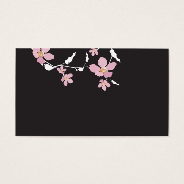 Floral Profile Card (Front)