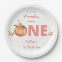 Floral Pumpkin 1st Birthday Party