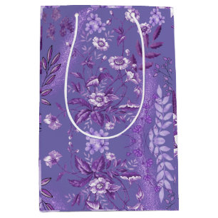 Floral Purple Passion Medium Gift Bag