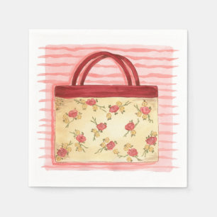 Floral Purse - Paper Napkins