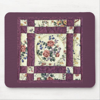 Floral Quilt Mousepad