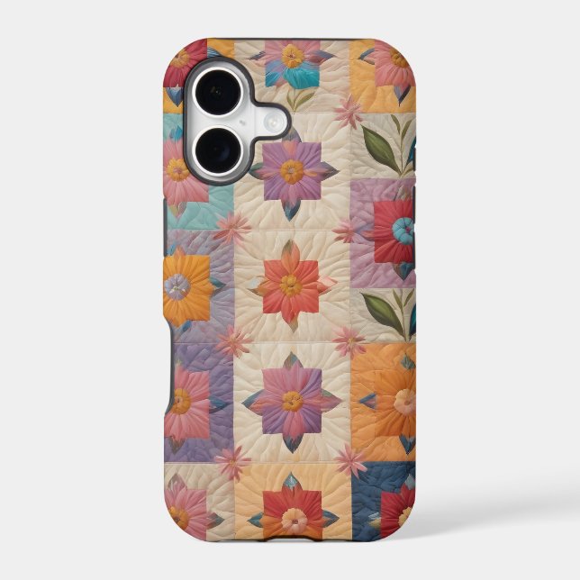 Floral quilt pattern (Back)
