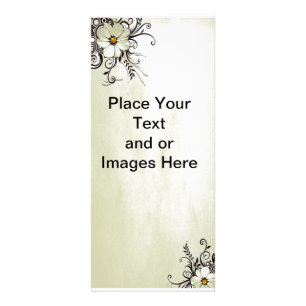 Floral Rack Card