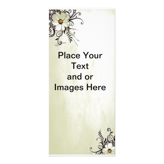 Floral Rack Card (Front)