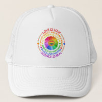 Floral Rainbow Political and Social Stand