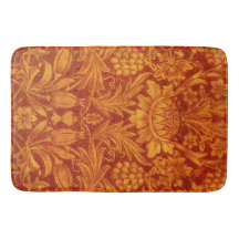 Floral Red & Golden Yellow Wm Morris
