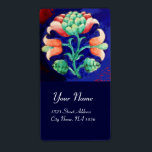 FLORAL Red Green Blue<br><div class="desc">Elegant , artistic vibrant flowers in pink, red, blue, green colours suitable for any special occasion.Whimsical, modern design, easily customisable with your text and initials for wedding ceremony, nuptial announcement, sweet 16 , thank you, gatherings, school graduations, Bat Mitzvah, romantic engagement showers, christmas, holiday , office , family reunions ,...</div>